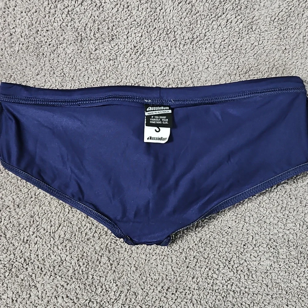 AussieBum Navy Swim Briefs - Picture 4 of 9